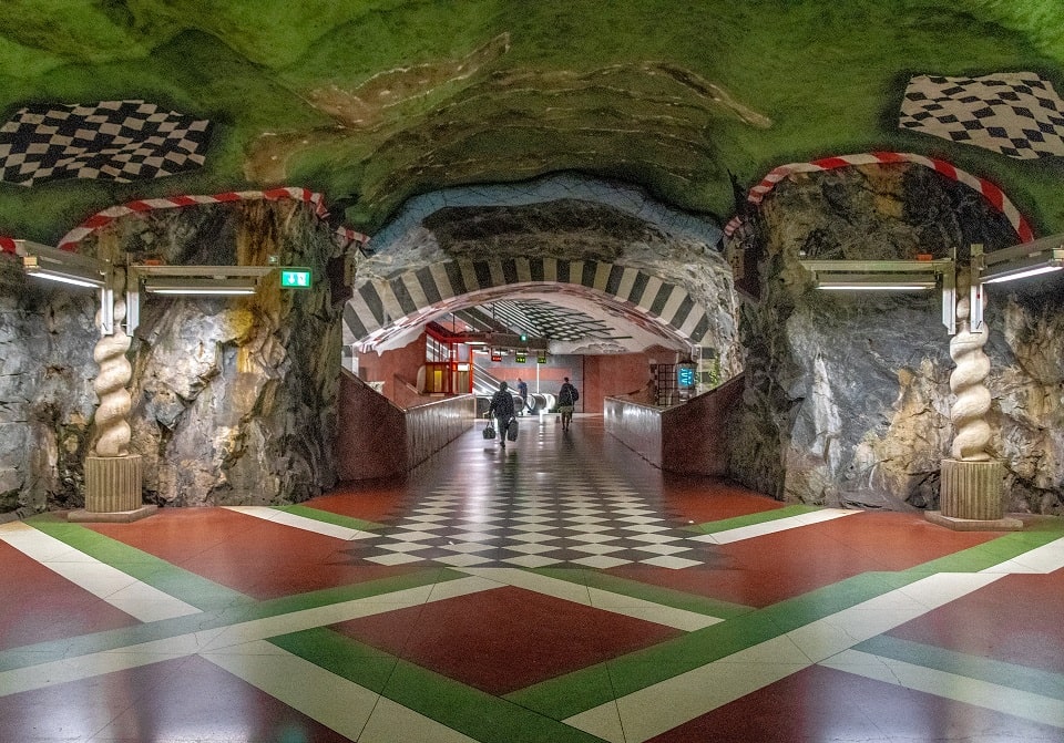 Metro station of Kungsträdgården